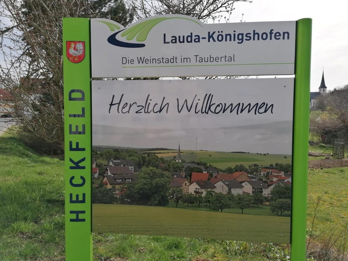 Ferienwohnung Pflueger Mit Terrasse Lauda-Königshofen Extérieur photo